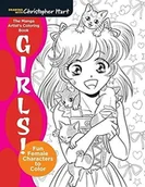Pozostałe książki - The Manga Artist's Coloring Book: Girls!: Fun Female Characters to Color - miniaturka - grafika 1