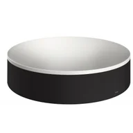 Umywalki - AXOR 42001670 AXOR Suite Basins & Bathtub Umywalka nablatowa 400 bez otworu na baterię i przelewu Czarny Matowy - miniaturka - grafika 1