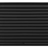 Ogrodzenia - Polbram Brama przesuwna Kreta 4x1,5 m prawa czarna automat - miniaturka - grafika 1