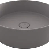 Umywalki - BOCCHI SOTTILE Umywalka nablatowa 38cm Szara (Mat) - miniaturka - grafika 1