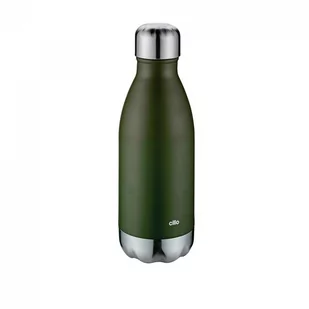 Cilio Premium Elegante 0,25 L Zielony Termos Butelka Termiczna Stalowa - Butelki termiczne - miniaturka - grafika 1