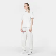 Spodnie sportowe damskie - Damskie spodnie dresowe CHAMPION Elastic Cuff Pants - kremowe - miniaturka - grafika 1