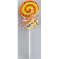 Szkolne artykuły papiernicze - Thinking Gifts Lollypads lizak - karteczki samoprzylpne pomarańcz 5060213011496 - miniaturka - grafika 1