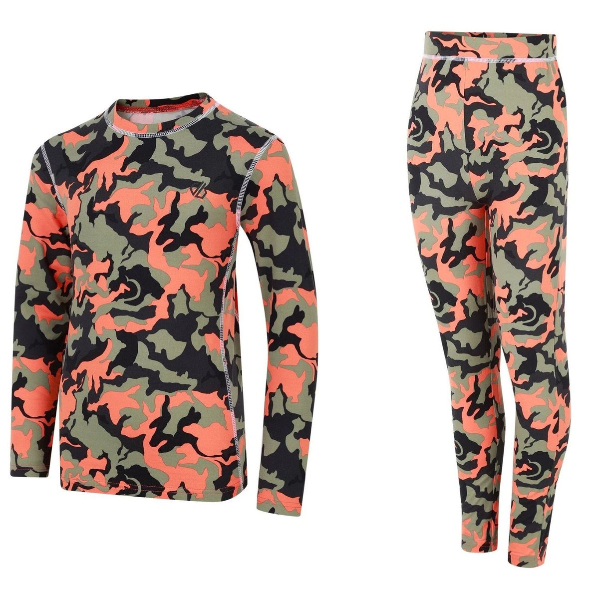 Bielizna termoaktywna dziecięca DARE2B Baselayer koszulka legginsy moro-152