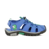 Buty dla chłopców - Sandały dziecięce Regatta Świnka Peppa zabudowane niebieskie sportowe-26 - REGATTA - miniaturka - grafika 1