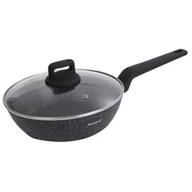 Patelnie - PATELNIA MARMURKOWA Z POKRYWĄ KLAUSBERG 24cm KB-7666 - miniaturka - grafika 1
