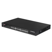 Switche - Edimax Switch Pro 24x GE GS-5424PLC V3 POE - Switch Zarządzany - miniaturka - grafika 1