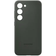 Etui i futerały do telefonów - Samsung Etui Silicone Cover do Galaxy S23+ EF-PS916TGEGWW Zielony - miniaturka - grafika 1