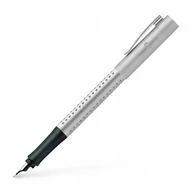 Pióra kulkowe - Faber Castell 140906 pióro Grip 2011, F sprężyny srebrny 140906 - miniaturka - grafika 1