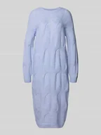 Sukienki - Sukienka z dzianiny o kroju relaxed fit z dodatkiem wełny model ‘JENNA’ - miniaturka - grafika 1