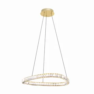 Athesa lampa wisząca (z pilotem) 1xLED/25W złota MD3169-1-3GT - Lampy sufitowe - miniaturka - grafika 1