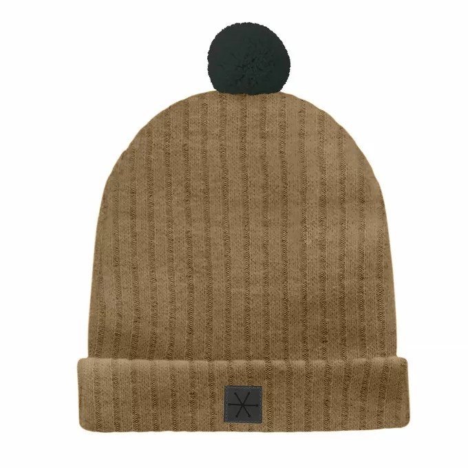 Pinokio Czapka Dziecięca Zimowa brązowy 74/80