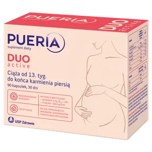 Pueria Duo Active, 90 kapsułek - Witaminy i minerały - miniaturka - grafika 1