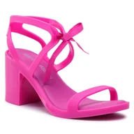 Sandały damskie - Sandały Melissa Ophelia + Jason Wu Ad 32962 Różowy - miniaturka - grafika 1