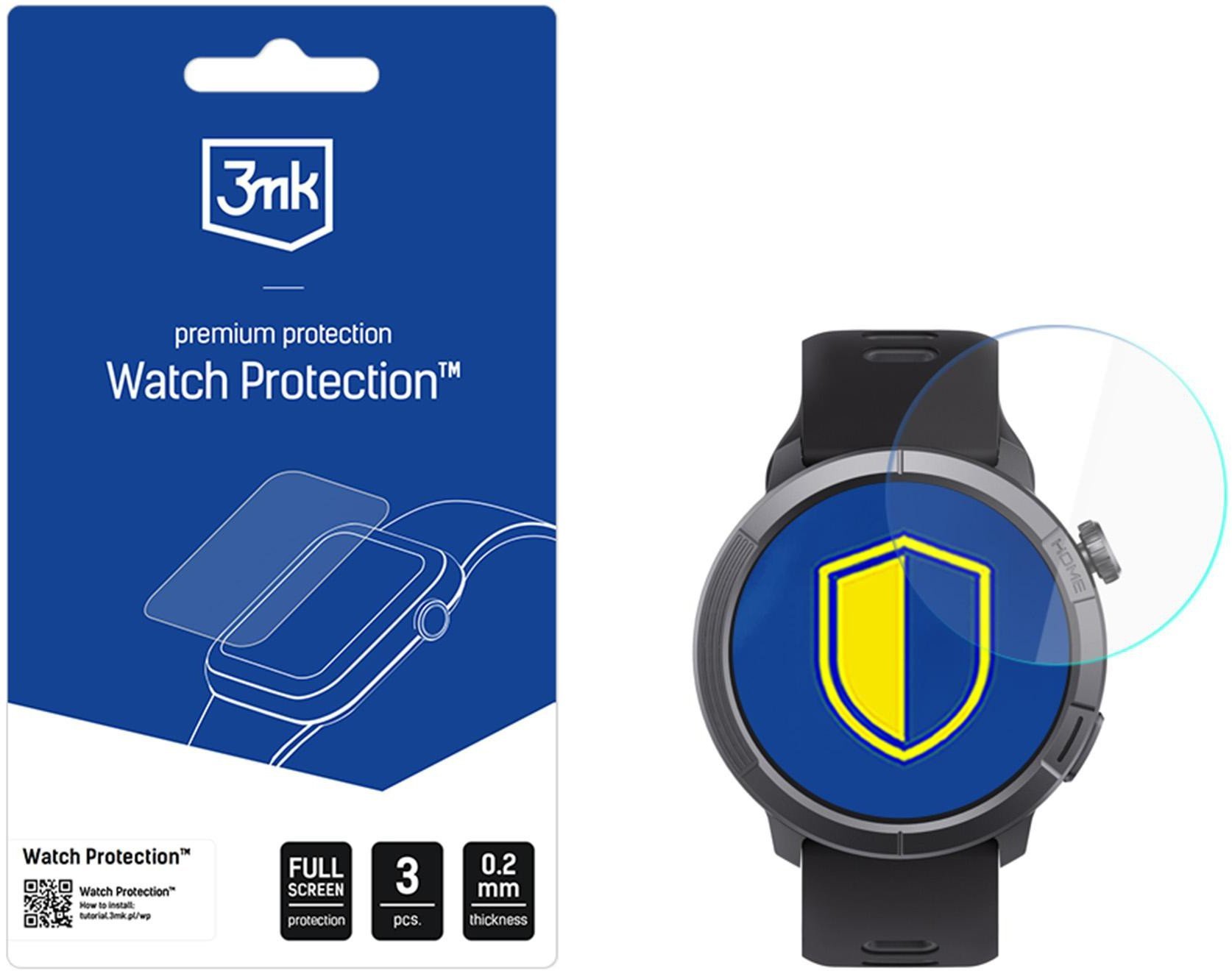STELIO Activ Pro AI GPS 46mm - 3mk Watch Protection FlexibleGlass