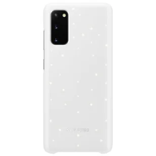 Samsung Etui Led Cover do Galaxy S20 Biały EF-KG980CWEGEU - Etui i futerały do telefonów - miniaturka - grafika 1