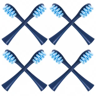 8x końcówki GRANATOWE do szczoteczki sonicznej Oclean SE / X / X PRO / X PRO Elite / X PRO Digital / X10 / One / Air / Z / F1 / FLOW / Endurance - R.. - Końcówki do szczoteczek elektrycznych - miniaturka - grafika 1