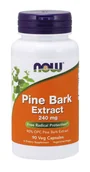 Witaminy i minerały - Now Foods NOW Pine Bark Extract 240mg 90vegcaps - miniaturka - grafika 1