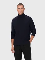 Swetry męskie - Only & Sons Golf Phil 22023202 Granatowy Regular Fit - miniaturka - grafika 1
