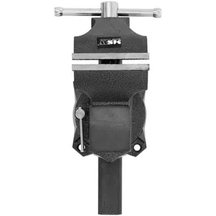 Imadło ślusarskie warsztatowe rozstaw 125 mm szer. 125 mm - Prasy - miniaturka - grafika 4