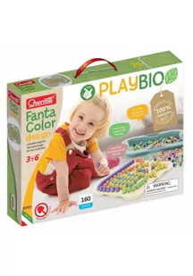 Quercetti Zestaw kreatywny Playbio Fantacolor design - Zabawki kreatywne - miniaturka - grafika 2