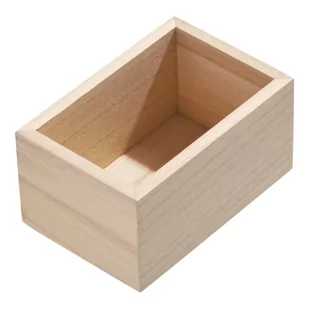 Organizer kuchenny z drewna paulownia iDesign, 12,7x8,4 cm - Pojemniki kuchenne - miniaturka - grafika 1
