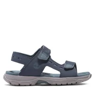 Buty dla chłopców - Sandały Timberland Moss Jump 2 Strap Sandal TB0A66RSL791 Granatowy - miniaturka - grafika 1