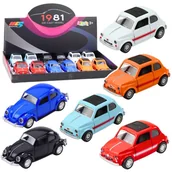 Samochody i pojazdy dla dzieci - Autko Klasyczne Kolekcjonerskie Z Napędem Otwierane Drzwi 1:36 LEAN TOYS - miniaturka - grafika 1