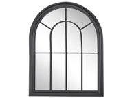 Lustra - Metalowe Lustro Ścienne Okno 69 X 89 Cm Czarne Embry - miniaturka - grafika 1