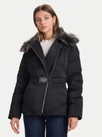 Kurtki damskie - Guess Kurtka zimowa W5BL32 WG092 Czarny Regular Fit - miniaturka - grafika 1
