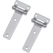 Zawiasy, okucia i inne akcesoria - Zawiasy kontenerowe typu T ze stali nierdzewnej 304 do samochodów ciężarowych, dostawczych i przyczep kempingowych, 135 mm - miniaturka - grafika 1