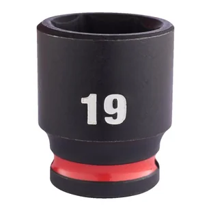 Milwaukee nasadka udarowa 19 mm 3/8" 6-kątna Shockwave krótka metryczna 4932480276 - Klucze i nasadki - miniaturka - grafika 1