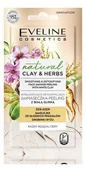 Maseczki do twarzy - Eveline WYGŁADZAJĄCO-DETOKSYKUJĄCA MASECZKA-PEELING Z BIAŁĄ GLINKĄ 8ML 5903416026242 - miniaturka - grafika 1
