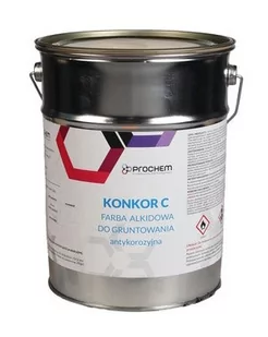 Farba antykorozyjna Konkor C czarny 1l - Farby do metalu - miniaturka - grafika 1
