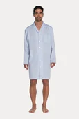 Piżamy męskie - Koszula nocna męska RONALDO M Jasnoniebieski - miniaturka - grafika 1