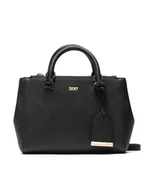 Torebki damskie - DKNY Torebka Belle Sm Satchel R33D1Y77 Czarny - miniaturka - grafika 1