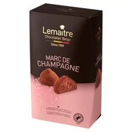 Czekolada - Lemaitre Kakaowa czekolada mleczna w proszku z nadzieniem Marc de Champagne 150 g - miniaturka - grafika 1