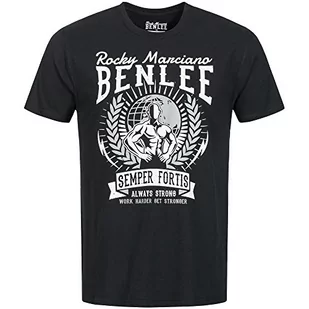 Rocky Marciano T-Shirt lucjusz, kolor: czarny , rozmiar: m 190665 - Koszulki męskie - miniaturka - grafika 1