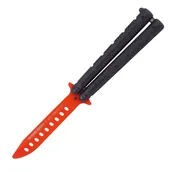 Noże - K25 - Nóż treningowy Balisong - Czerwony - 36251 - miniaturka - grafika 1