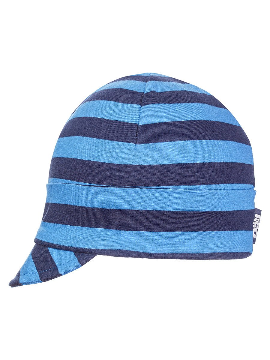 Czapka z daszkiem w niebieskie paski Döll