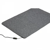 Dywany - B2B Partner Podgrzewany dywan, 60 x 40 cm, szary - miniaturka - grafika 1