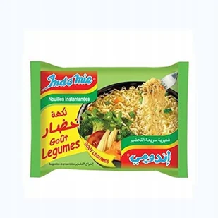 2X Instant noodle soup with vegetable flavor 75g Indomie 2 pieces - Szybkie dania obiadowe - miniaturka - grafika 1