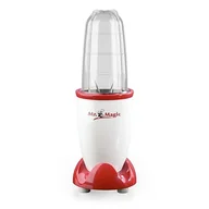Blendery kielichowe - GOURMETmaxx Zestaw 4-częściowy mikser do smoothie – 250 W | elektryczny mini mikser 500 ml z 9 funkcjami | mały blender do odżywiania z kubkiem na wynos | nadaje się do mycia w zmywarce, szczelny i - miniaturka - grafika 1