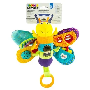 Tomy Zawieszka Lamaze motylek Freddie LC27024 BC3) LC27024 BC3 LC27024 BC3 - Zawieszki dla dzieci i niemowląt - miniaturka - grafika 1