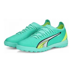 Buty piłkarskie Puma Ultra Ultimate Cage Tt M 107210-03 zielone - Piłka nożna - miniaturka - grafika 1
