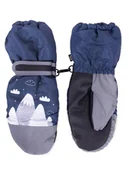 Rękawiczki - Rękawiczki narciarskie chłopięcie jednopalczaste 14 cm YOCLUB - miniaturka - grafika 1