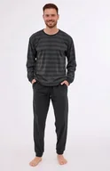 Piżamy męskie - Piżama Cornette 117/280 Loose 15 dł/r S-2XL męska - miniaturka - grafika 1