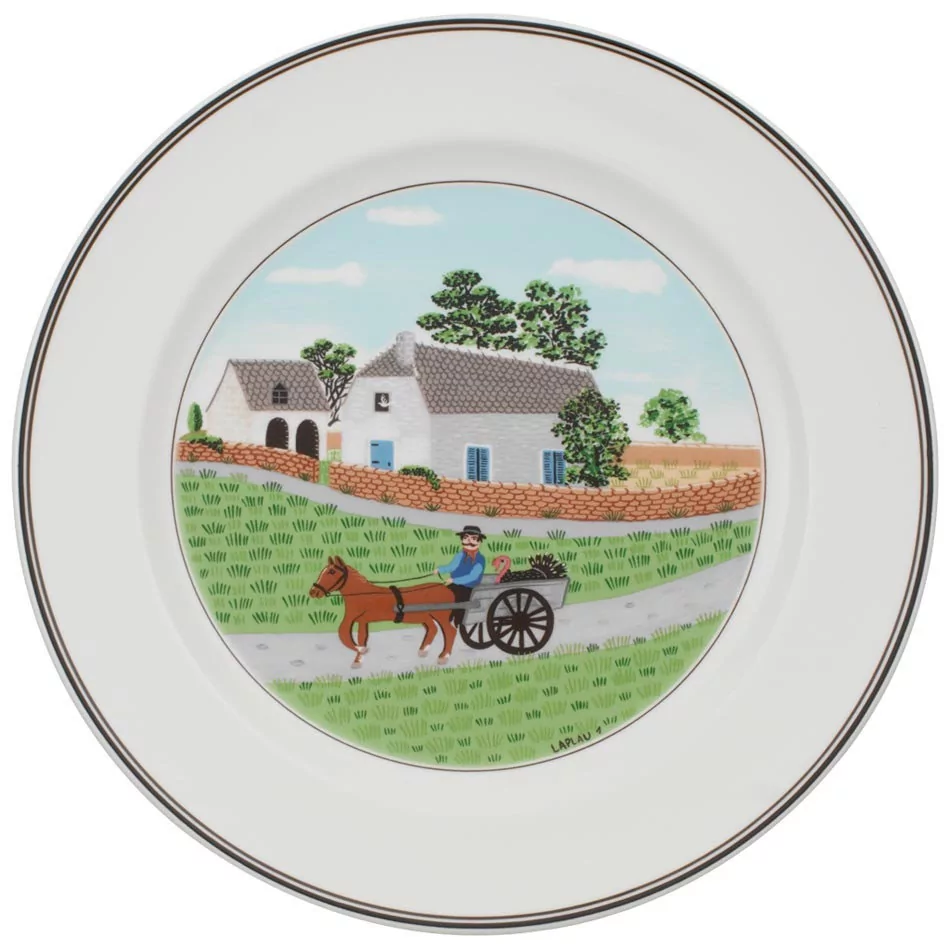 Villeroy & Boch Design Naif Talerz obiadowy Rolnik średnica: 27 cm (10-2337-2622)