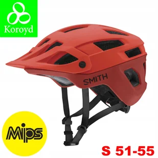 Smith Kask rowerowy Engage 2 Mips Koroyd Mtb S 51-55 Poppy/Terra czerwony - Kaski rowerowe - miniaturka - grafika 1