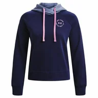 Bluzy sportowe damskie - Bluza z kapturem Damska Rival Fleece - miniaturka - grafika 1